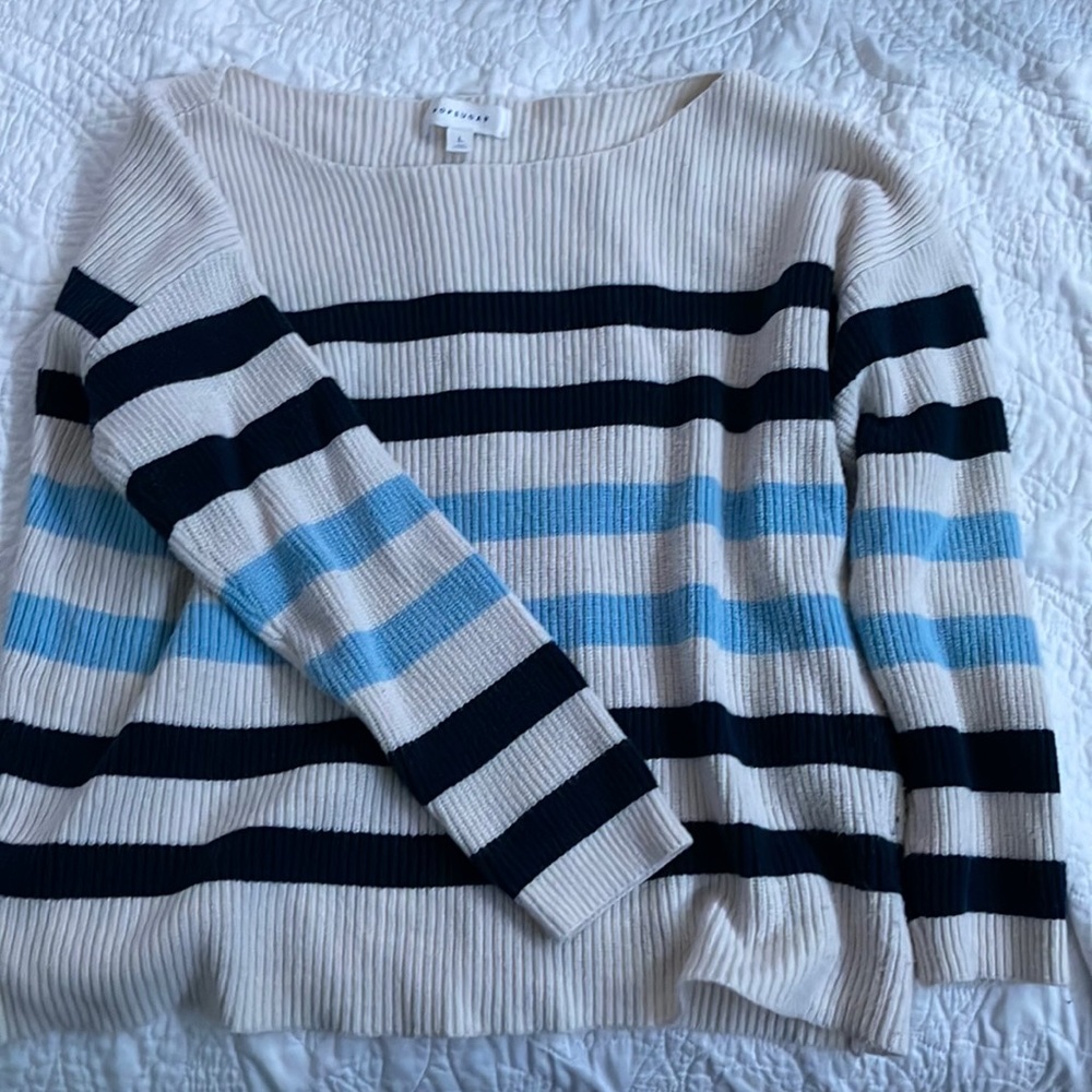 wide neck sweater